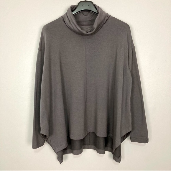Athleta Ethereal Funnel Neck Pullover Women’s Size M Brushed Fleece Oversized - Picture 3 of 10